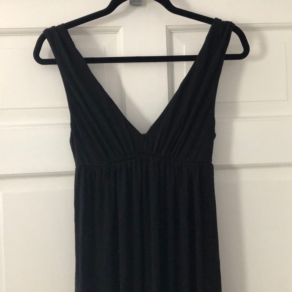 J CREW Black Sweetheart Tank Ankle Length Dress S - Picture 3 of 7